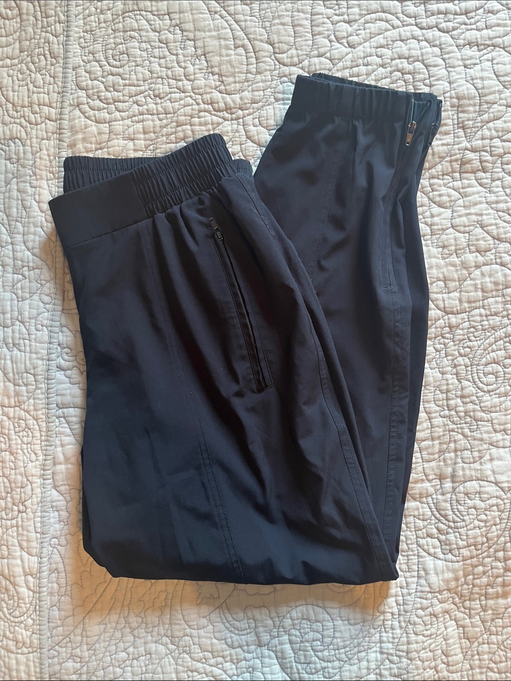 Women’s navy Casual Jogger Pants - Comfortable Everyday Wear